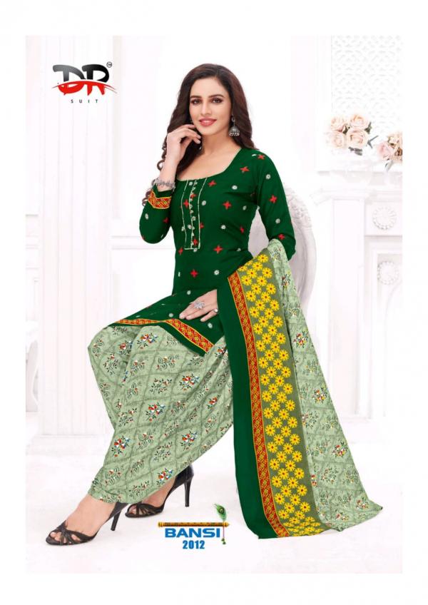 Dr. Bansi Vol-2 Cotton Designer Exclusive Patiyala Dress Material